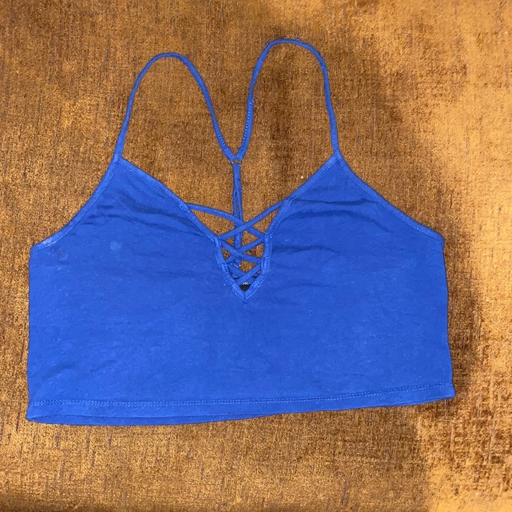 Xl blue ambiance shirt